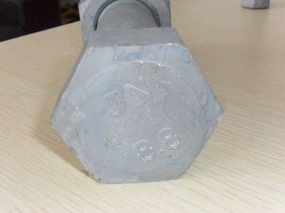 HDG -Carbon Steel-Grade8.8-M64*50 - DIN933-Hex Bolt