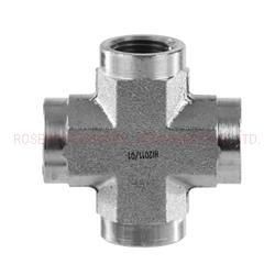 Ss-5652 -Nptf Pipe Fitting Cross Coupling SS316 SS304 Stainless Steel Fittings