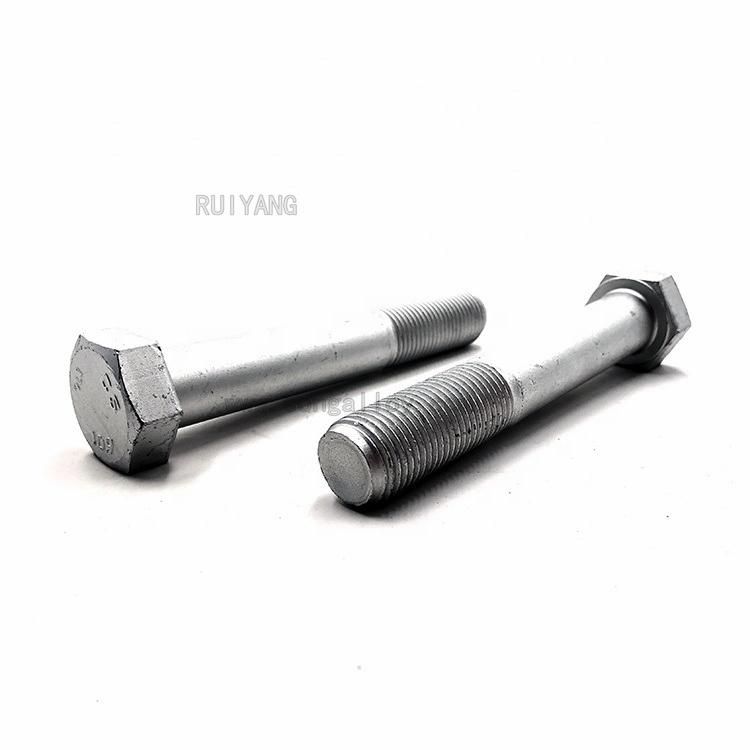 Stainless Steel Bolts Hexagon Head Bolts Fine Pitch GB5785