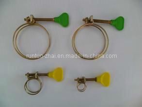 Double Wire Hose Clamps with Butterfly