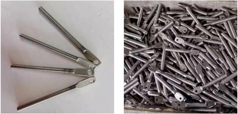 Stainless Steel SS316/SS304 Flat Head Bolt Used with Angle Bracket for Marble Fixing System