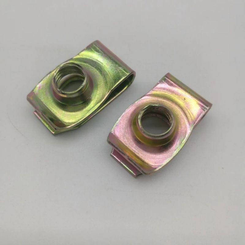 Zinc Plated Spring Steel U Type Clip Nut