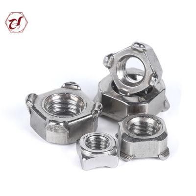 Hexagon Head DIN928 Stainless Steel 304 Nuts Weld Nut