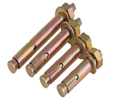China Wholesale Fastener Hardware Fasteners Manufacturers Carbon Steel Anchor Bolt Wedge Anchor Expansion Bolt/Through Bolt