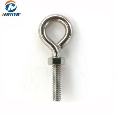 Galvanized Carbon Steel Color Zinc Plated Eye Bolt Stainless Steel Eye Bolts DIN 580