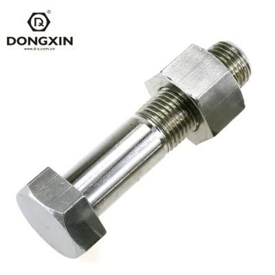 M6 DIN933 DIN931 Stainless Steel Hexagon Head Bolts Partial Threaded Head Hex Tap Bolt