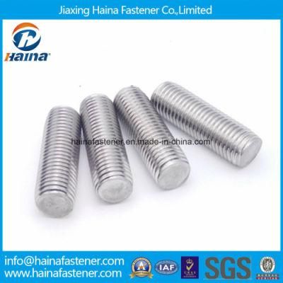 Ss304 A2-70 DIN976 Stainless Steel Short Stud Bolts, Short Threaded Rod