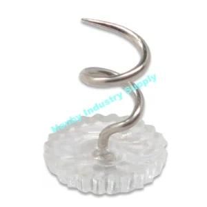 Plastic Flower Head Upholstery Bed Skirt Twist Pin for Wholesale