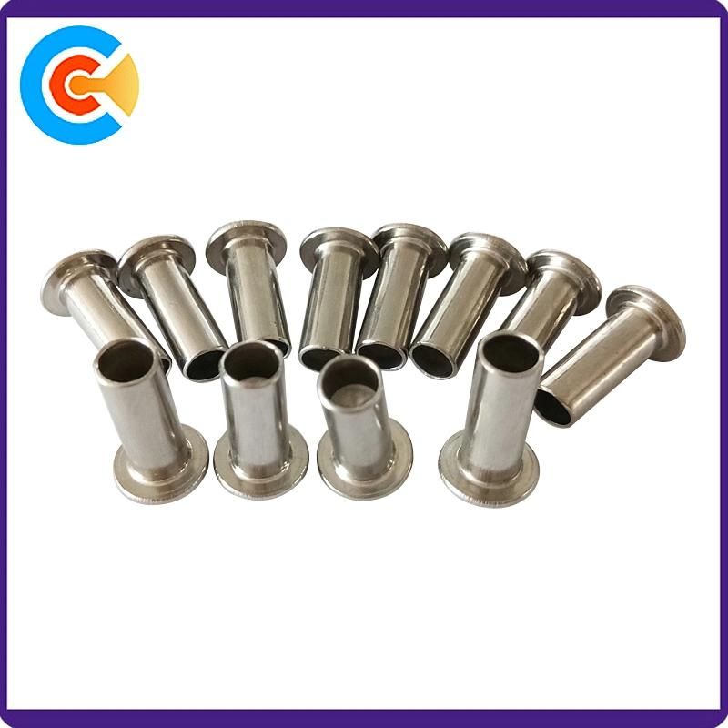 M6X18 Stainless Steel Mushroom Head Semi-Tubular Rivets
