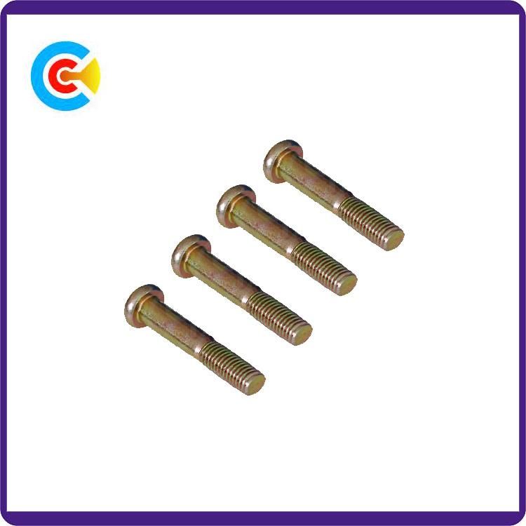 GB/DIN/JIS/ANSI Carbon-Steel/Stainless-Steel Plum Flat Head Inch Self-Tapping Screws for Furniture