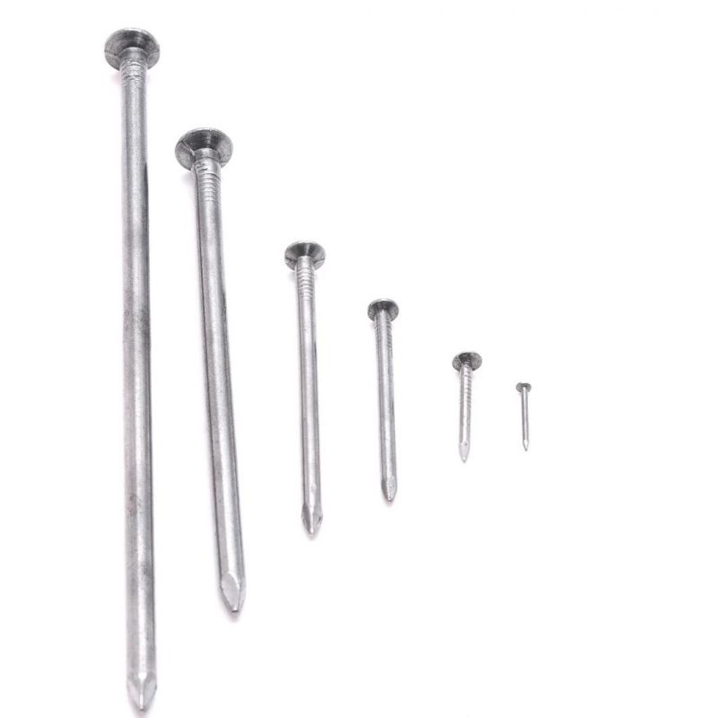 Pure Iron Nails Common Wrought Iron Nail Factory