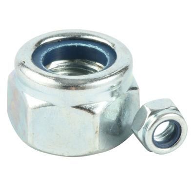 Hex Nylon Lock Nuts with DIN985 Zinc Plated Stainless Steel
