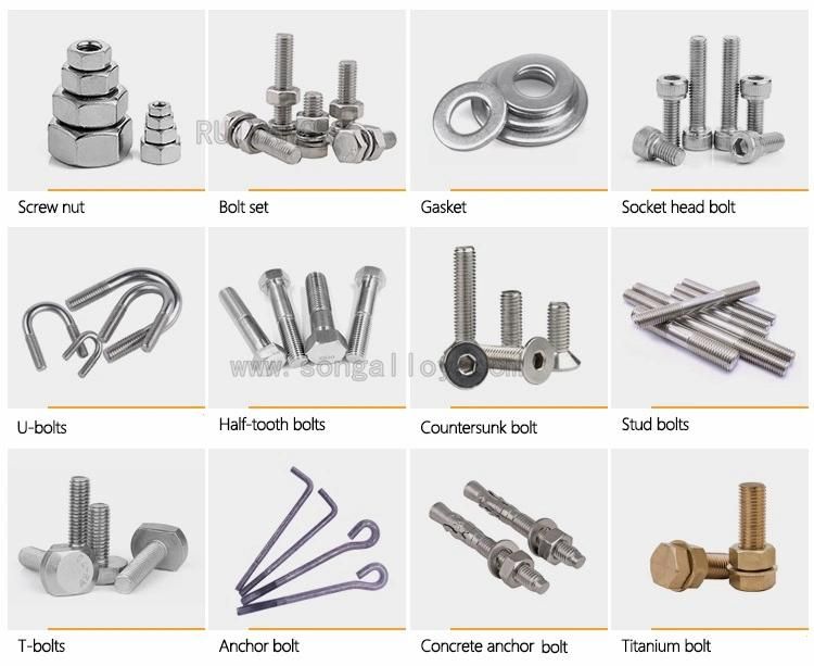 M6 Stainless Steel Expansion Anchor Bolt and Nut Wedge Expansion Bolt