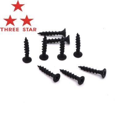 Congo Angola Zambia Market/6# Bugle Head Finethread Black Gypsum Drywall Screw Chipboard Screws