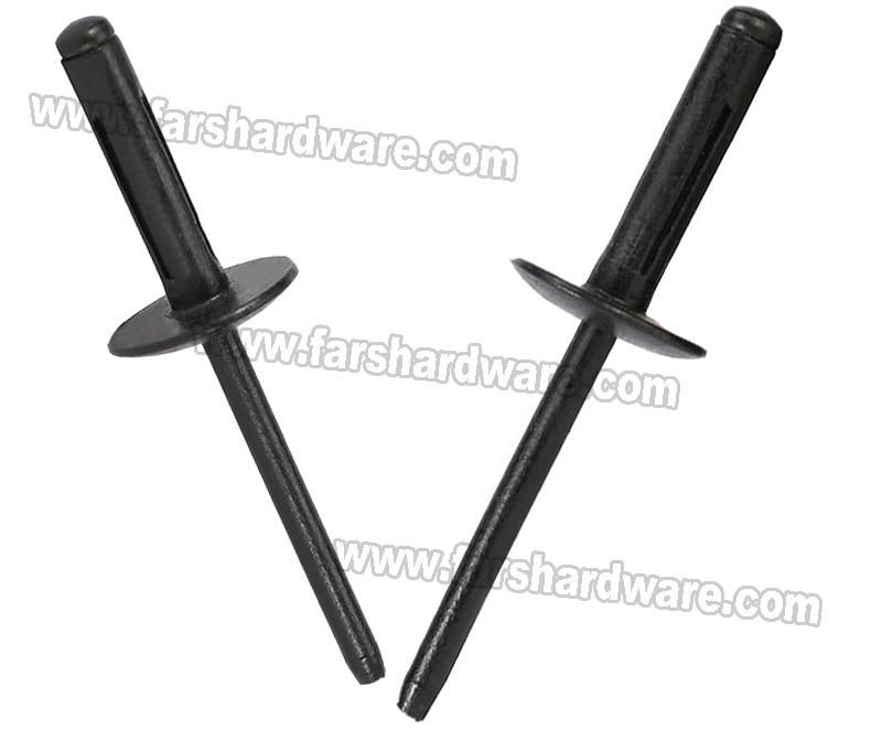 Aluminum Tri-Lock Type Large Head Pop Rivets