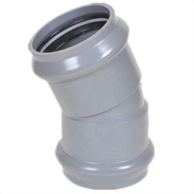 China Supplier Plastic Pipe Fitting Rubber Ring Joint UPVC Pipe and Fittings UPVC Pressure Pipes Fitting Pn10 DIN Standard for Water Supply