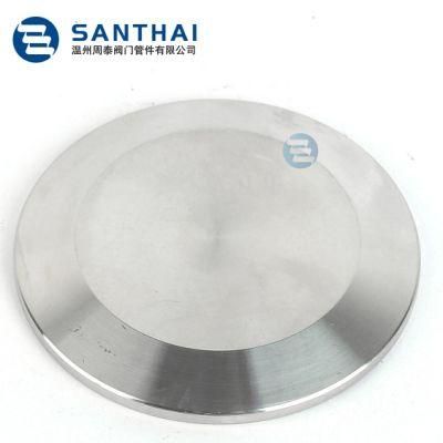 Santhai SS304 SS316 Food Grade Sanitary Tri Clamp Stainless Steel Pipe Blind End Cap