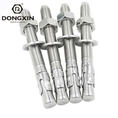 304 Stainless Steel External Hex Hexagon Expansion Screw Sleeve Concrete Anchor Bolt