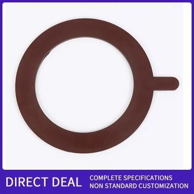 FKM/Viton Gasket High Temperature Resistant and Anti-Corrosion Flat Ring Washer Rubber Seal Gasket