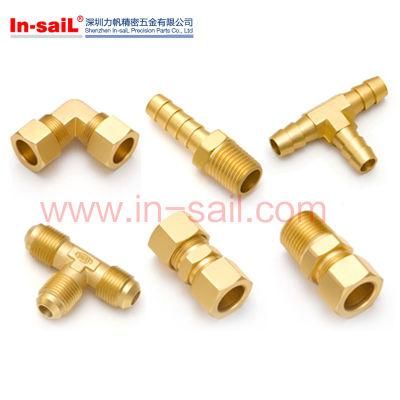 CNC Machining Precision Brass Pipe Fitting Pipe Neddle