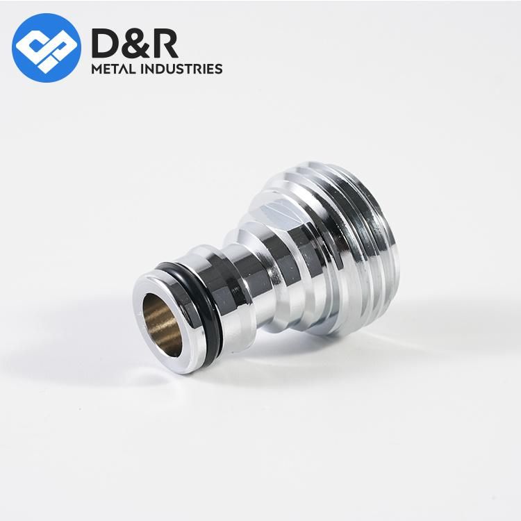 Brass Quick Coupling Garden Pipe Nipple Fittings with Rubber Ring