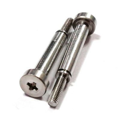 Cusotmized Special Shoulder Stainless Steel Shoulder Phillips Cap Cup Screw