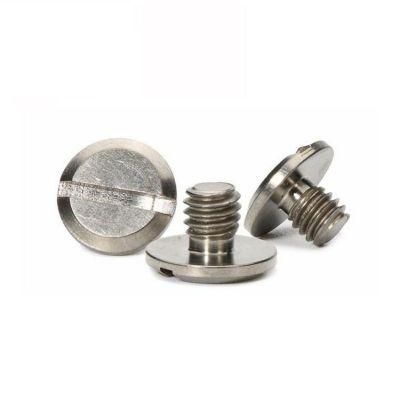 Custom Slotted Male and Female Sex Bolts Book Binding Post Titanium Chicago Screws