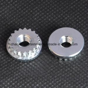 Blue Zinc Plated Furniture Special Shape Nut (CZ059)
