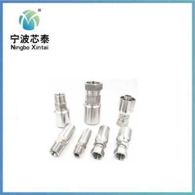 China Factory Female 74-Degree Cone One Piece Hydraulic Hose Crimp Fitting