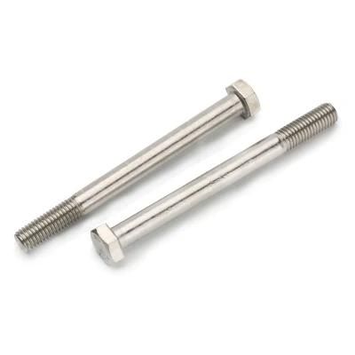 Custom M10 110mm Stainless Steel Hexagon Head Long Hex Bolt