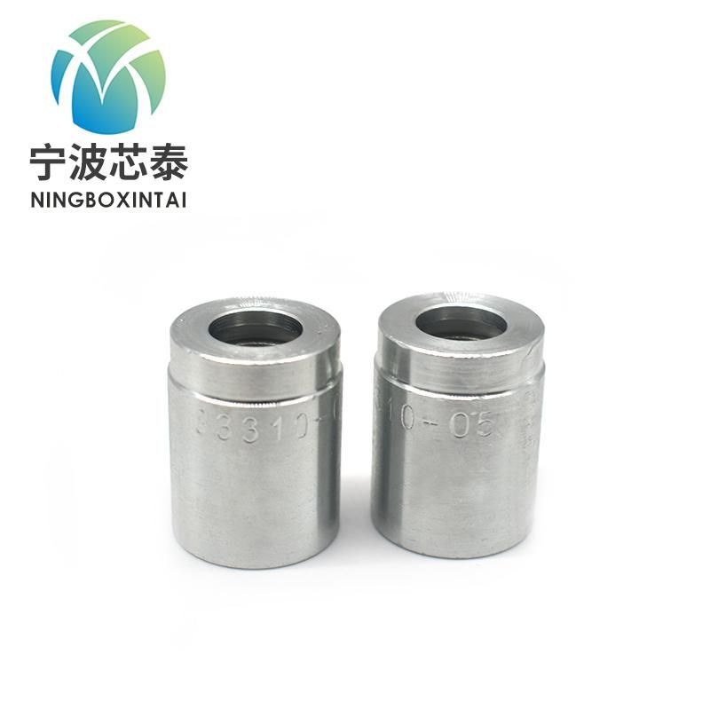 03310 Non Skive Hose Sleeves Hydraulic Ferrules Medium Pressure Sockets for One/Two Wire Hose SAE 100 R1at/1sn R2at/2sn Price