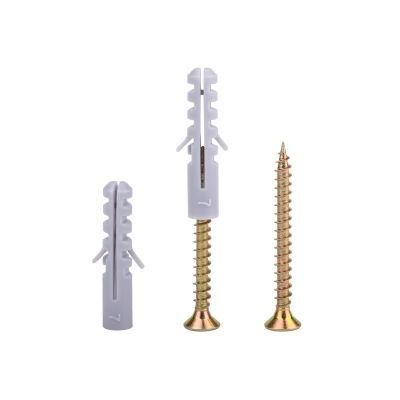 Wall Plug Anchor with Tapping Screw Expanding Plastic Anchors
