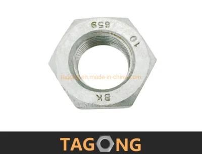 Lock Nuts HDG Class10 M64 Hex Heavy Nuts ISO4032