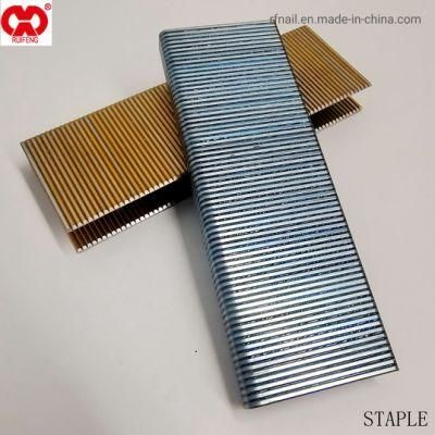 Wholesale Supplier Stock Lot Nail and Staple Products Direct Manufacturer in Anhui Galvanized N Series Staple Collated Nails in Anhui.