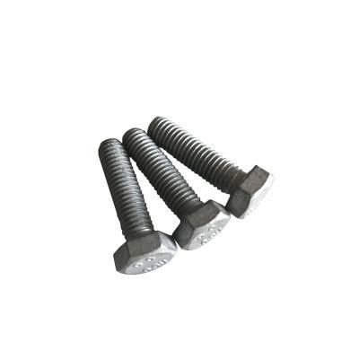 Hex Bolt with HDG ISO Fitting 6.8u/8.8u/10.9u
