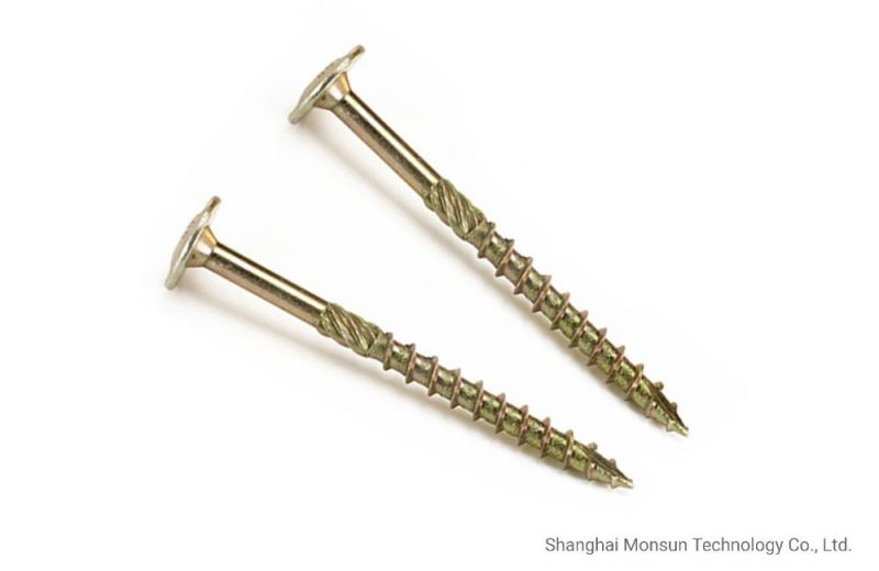 Low-Profile Flanged Rounded Head Torx/Six-Lobes Drive Wood Screws