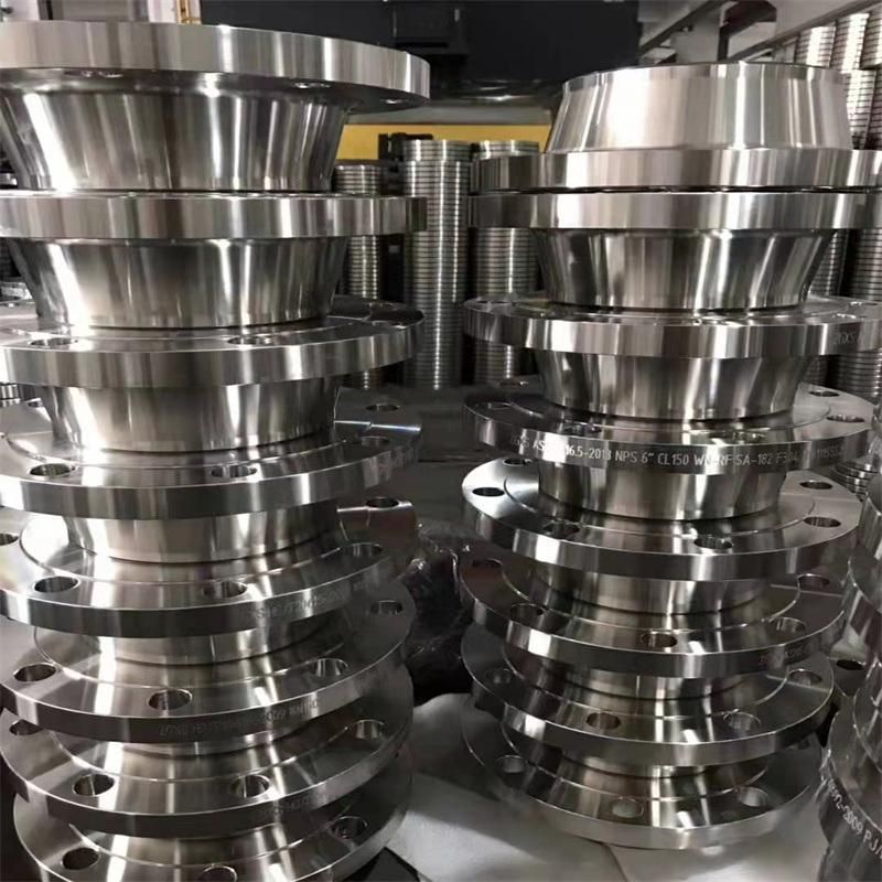 Professional Wholesale OEM BS, ANSI, JIS, DIN 304L Stainless Steel Carbon Steel A105 Forged Welding Neck Threaded Forged Flanges China Factory