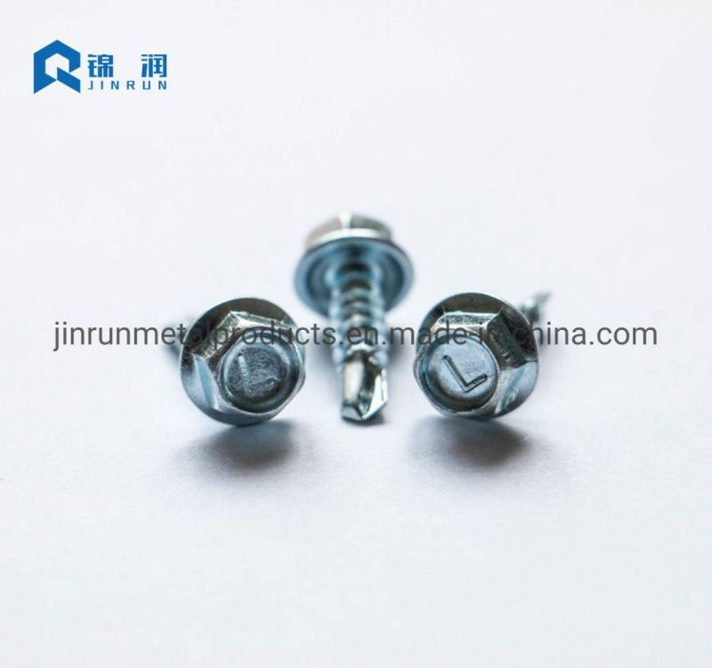 Rubber EPDM Washer Hex Head Tek Roofing Screw