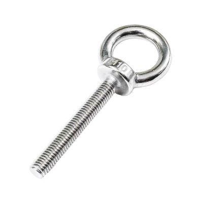 DIN444 Full Threaded 304 Stainless Steel Eye Bolt M5 M6 M8 M10 M12 M14