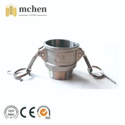 Good Quality Type a B C D E F DC Dpquick BSPT Coupling with Ss 304 or 316 Camlock for Pipe Fittings