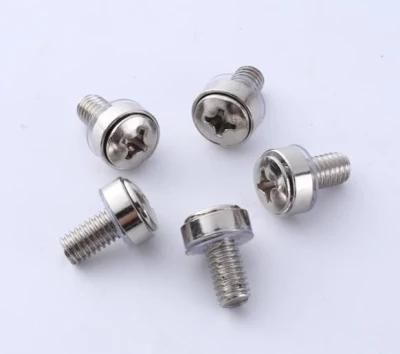 Supplier Customized Galvanized Step Hexagon Head Screws Flat Head Machine Screws