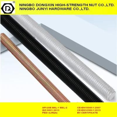 Zinc Plated DIN976 Fasteners Full Threaded Rods by 8.8