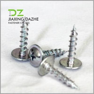 Wafer Head Cross Recessed Round Washer Head Self Tapping Screws