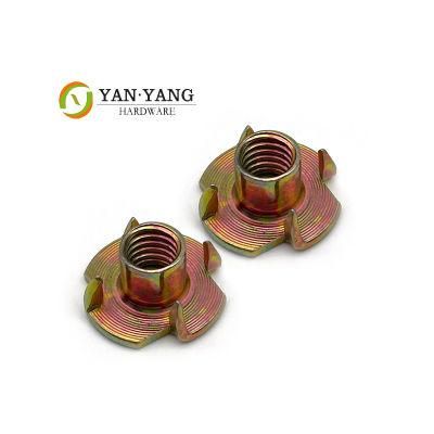 Cheap Stainless Steel Furniture Hardware M8 4 Prongs Nuts