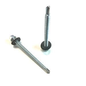 EPDM Washer Zinc Plated DIN 7504 Hex Head Patta Self Drilling Screws