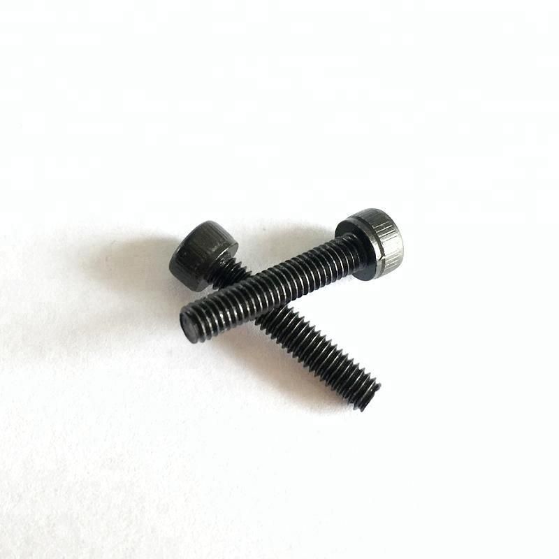 DIN912 Hexagon Socket Cap Screw Alloy Steel Full Thread Grade 12.9 Black Oxide