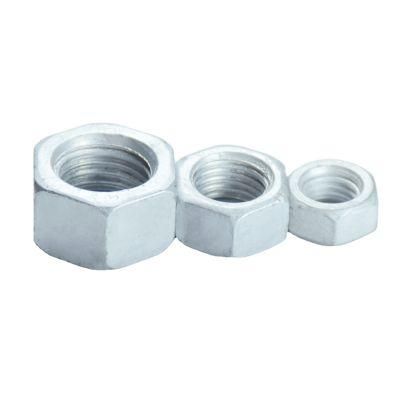 Hot DIP Galvanized DIN934 Zinc Plated Hex Nuts HDG Bolt Nut ISO 9001 Manufacturer