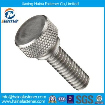 GB835 Stainless Steel Knurled Head Thumb Screw with Polishing