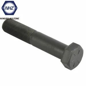 ANSI/ASME B 18.2.1 ASTM A307 A449 A354 SAE J429 Gr 2/5/8 Hex Bolts/Screw with Black Finish