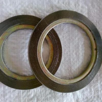 Gasket 24 Inch, #150, RF, THK 1/8 Inch, SS304 Spiral Wound, Filler Material: Flexible Graphite (FG) with CS Outer Ring
